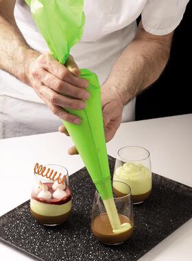 【欧厨】matfer法国进口绿色高质量耐高温59CM大号XL裱花袋10枚