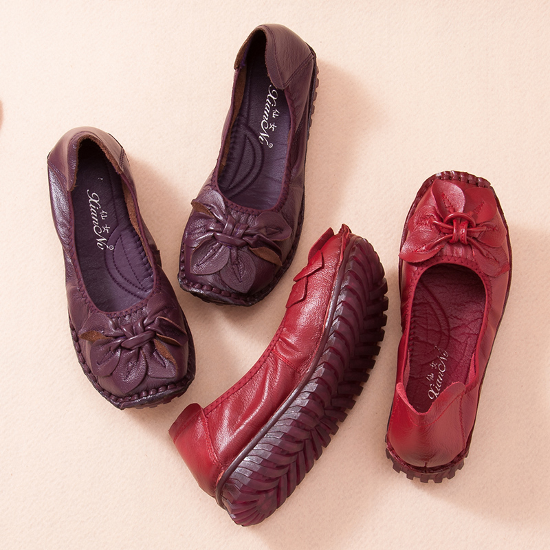 妈妈鞋子女夏中老年防