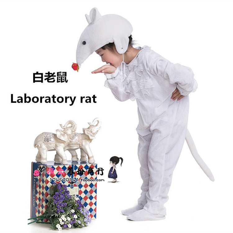 幼儿园小老鼠卡通风演出服