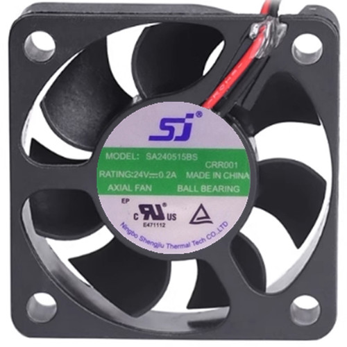 全新SJ生久 SA240515BS 24V 0.2A 5015 5CM 变频器 静音 散热风扇