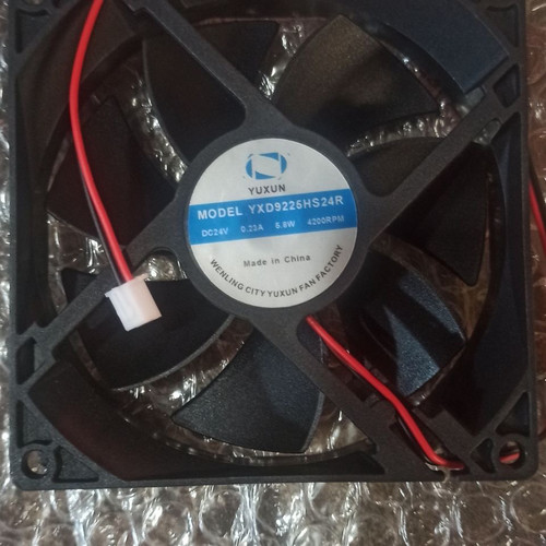 YUXUN 宇讯 YXD9225HS24R 24V 0.23A 5.8W 9.2CM 电焊机散热风扇