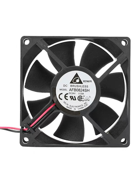 全新台达风机AFB0824SH/VH 8025 24V 0.33A/0.21A变频器散热风扇