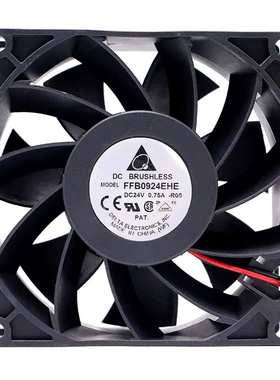 全新台达 FFB0924EHE 24V 0.75A 9038 9CM ABB 变频器 散热风扇