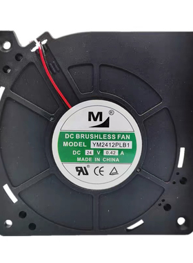 YM2412PLB1全新一盟/M  12032 DC24V 0.42A 变频器涡轮鼓风机风扇