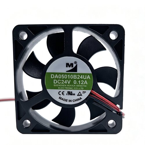 A全新一盟DA05010B24UA 5010 24V 0.12A 5CM 2线变频器散热风扇