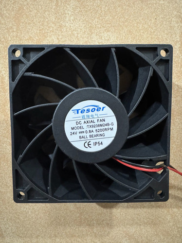 霆翔电气TX9238M24B-G 9038 DC24V 0.8A 变频器电焊机散热风扇9CM