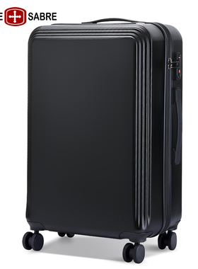 瑞士军刀商务大容量行李拉杆箱女结实耐用PC20寸登机旅行箱万向轮