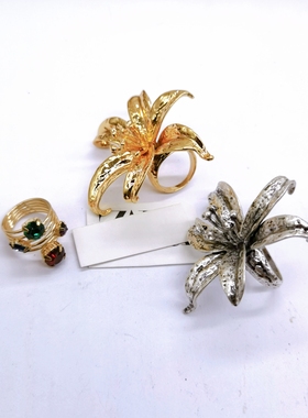 外贸饰品Z家高端（每个）夸张质感个性时尚百搭戒指H一679一4