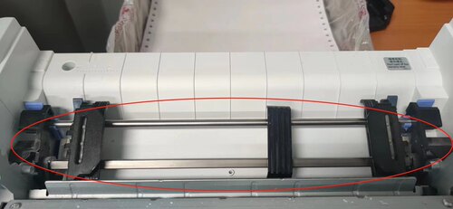 爱普生590KII进纸轮 epson595K2 走纸器 连续进纸转轴打印机配件