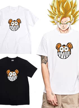 Radiohead电台司令收音机头摇滚乐队汤姆约克男女圆领短袖黑白T恤