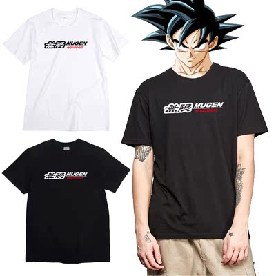 JDM无限MUGEN equipped 本田汽车改装美容汽修装潢夏季短袖t恤