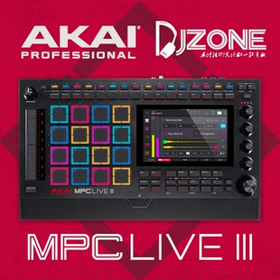 AKAI Live3新一代便携音乐工作站MPCe打击垫手指鼓 MPC