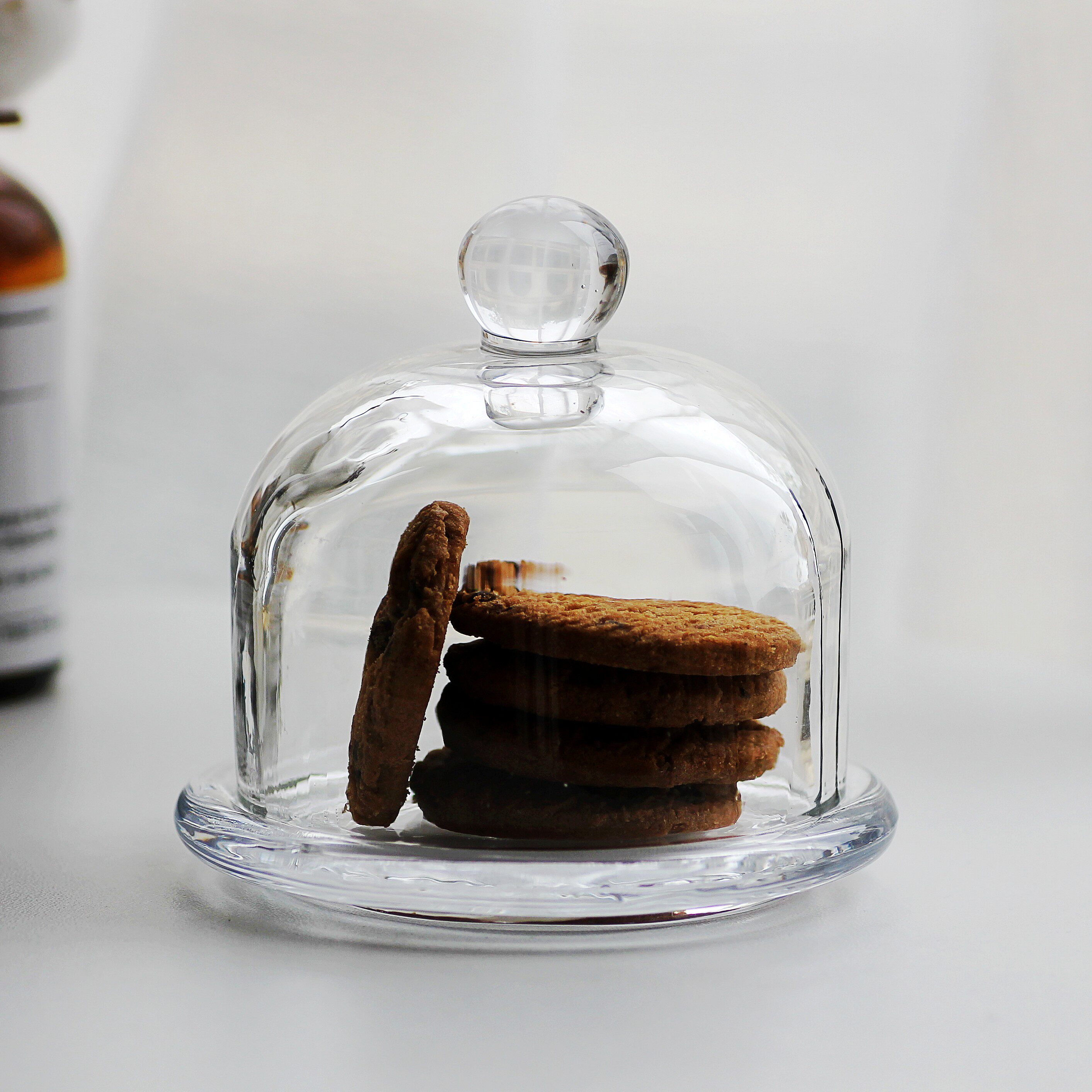 Glass City Northern Europe Glass Cake cover A snack bread Storage tray dust cover lemon Nest cupin the Tableware , Tableware , Fruit bowl/Fruit plate/Hamper  category - from Buy2taobao.com to provide professional Taobao agent buy service