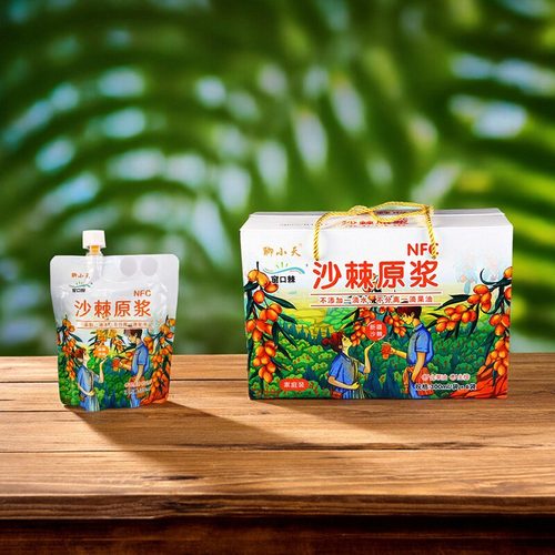 新疆特产沙棘原浆礼盒