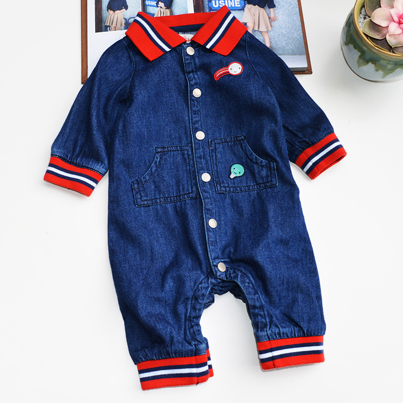 男童新生婴幼儿哈衣外出服