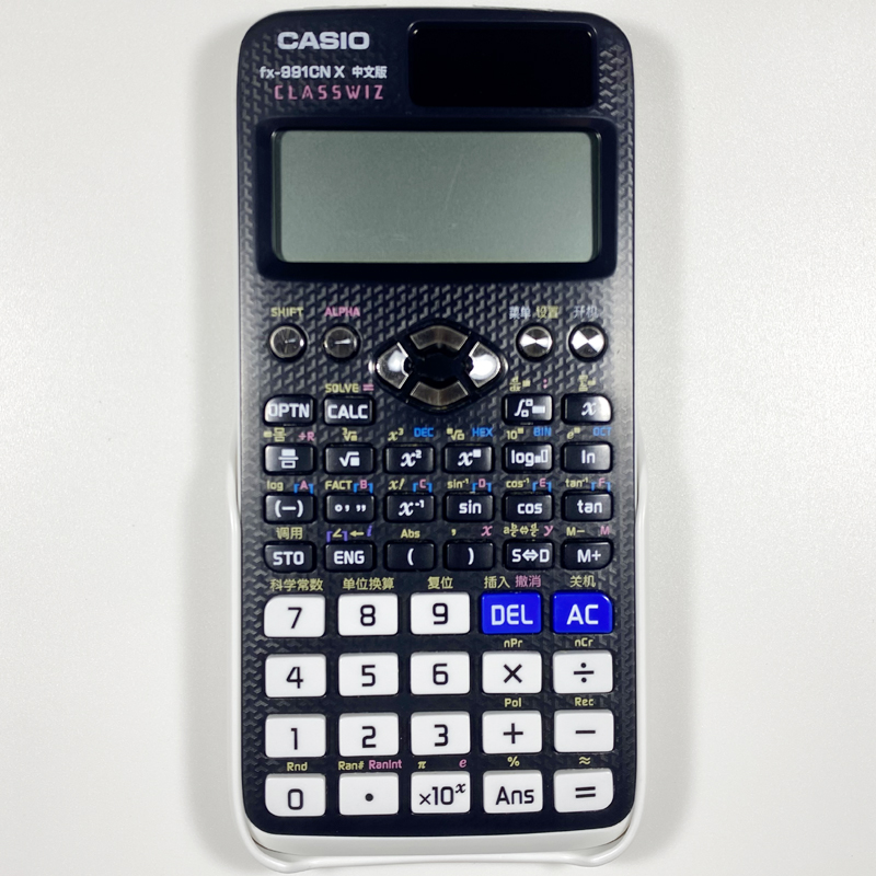 外观轻微划痕 卡西欧科学函数计算器FX-991CN W 高中大学考试方程