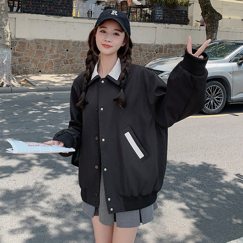 现货秋装新款夹克小外套学生女223-P145K198,女装短外套,浙宝251