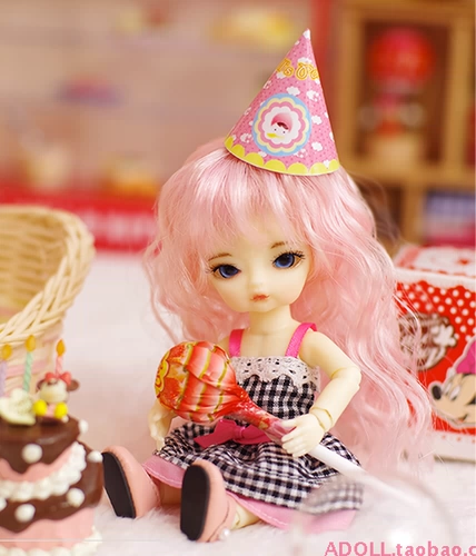 Подлинный Hujoo Baby Doll Full Set-Pinky