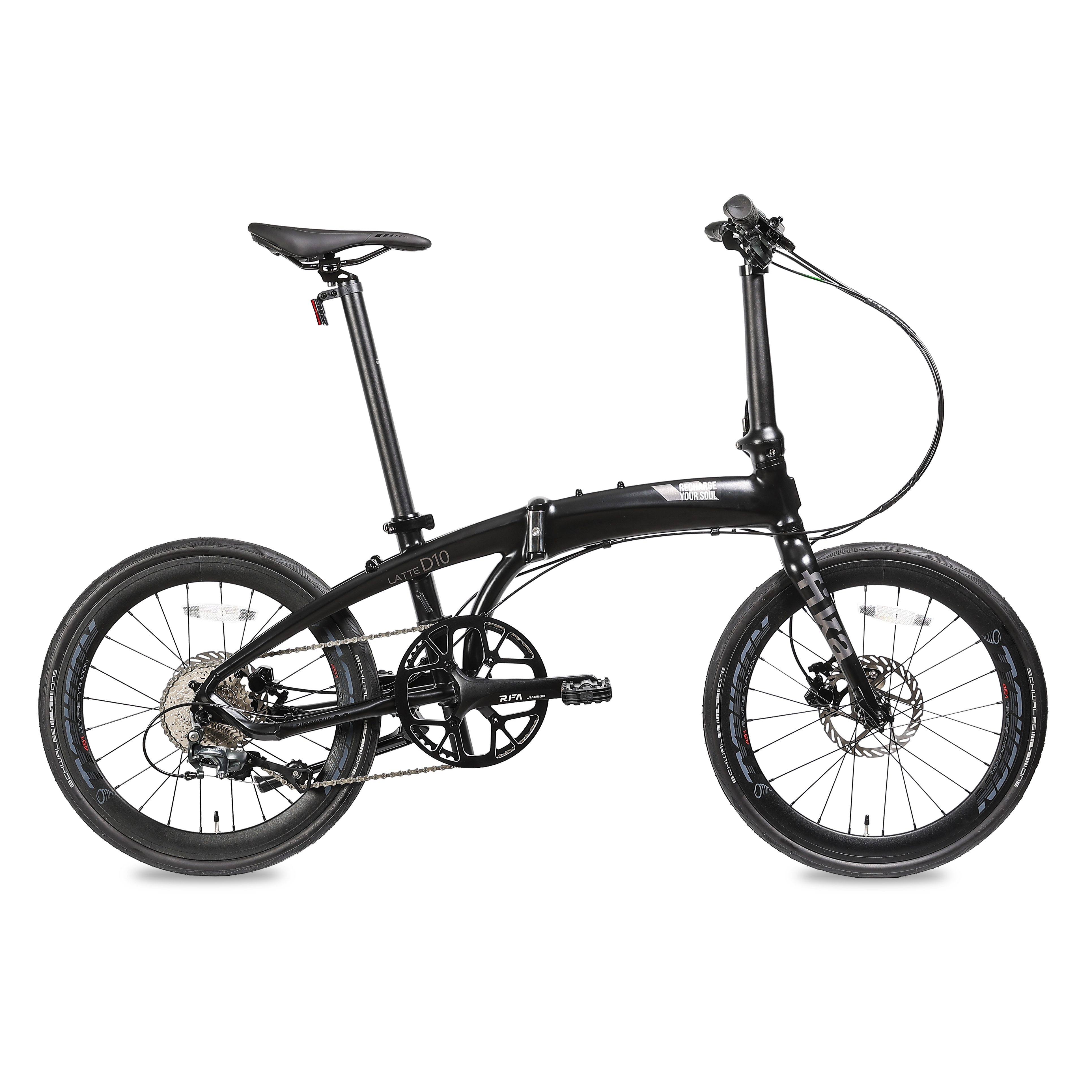 FIKA20寸D10折叠自行车10速碟刹