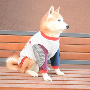 宠物卫衣柴犬哈士奇金毛阿拉斯加古牧秋田拉布拉多狗狗护肘衣服
