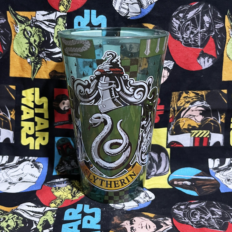 华纳正版哈利波特harry potter斯莱特林玻璃杯水杯随手杯子蛇院