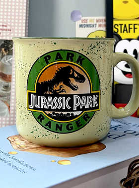 美国进口侏罗纪公园Jurassic Park霸王龙恐龙陶瓷杯水杯礼物实用