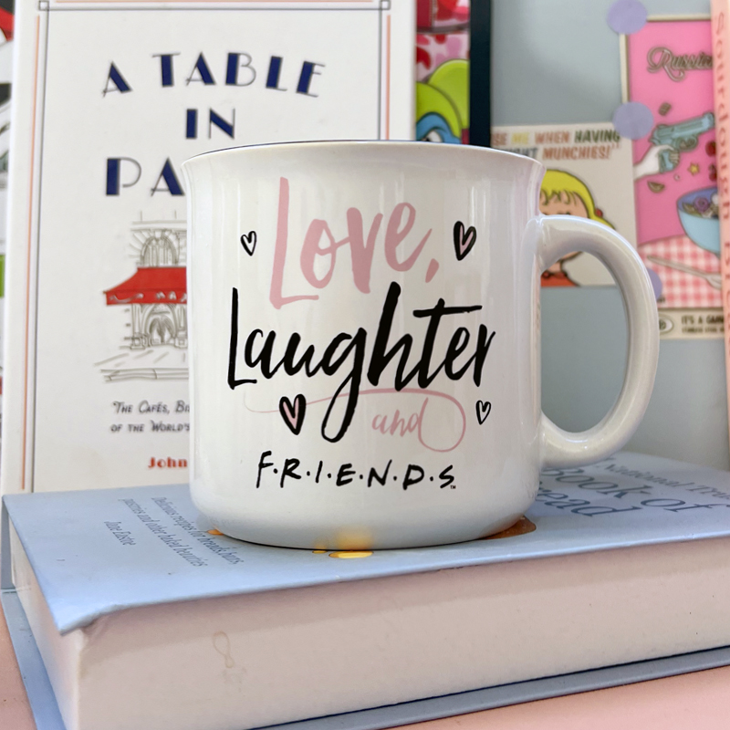 外贸原单美剧老友记马克杯周边friends水杯陶瓷碗杯咖啡杯子创意