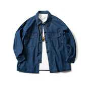 JAPA平田衬衣外套春秋男女牛仔长袖 现货5折 KAPITAL 衬衣宽松日系