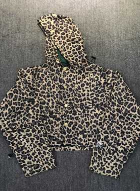 官网5折 KAPITAL JAPA平田和宏夹克外套春秋男女豹纹个性宽松休闲