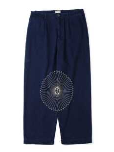 现货5折 KAPITAL JAPA裤子平田春秋夏男日系刺绣休闲宽松牛仔长