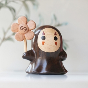 饰ins风手里有钱花送朋友礼物 创意摆件可爱实木桌面装 Joe Q版