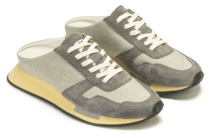 FOOT INDUSTRY足下工业 情侣复古经典翻毛皮厚底德训休闲鞋拖鞋