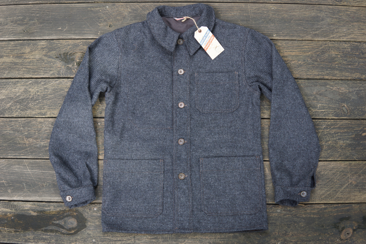 囚犯羊毛呢法国制造现货夹克风衣