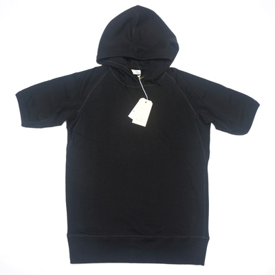 小天鹅纯棉连帽短袖卫衣国内现货