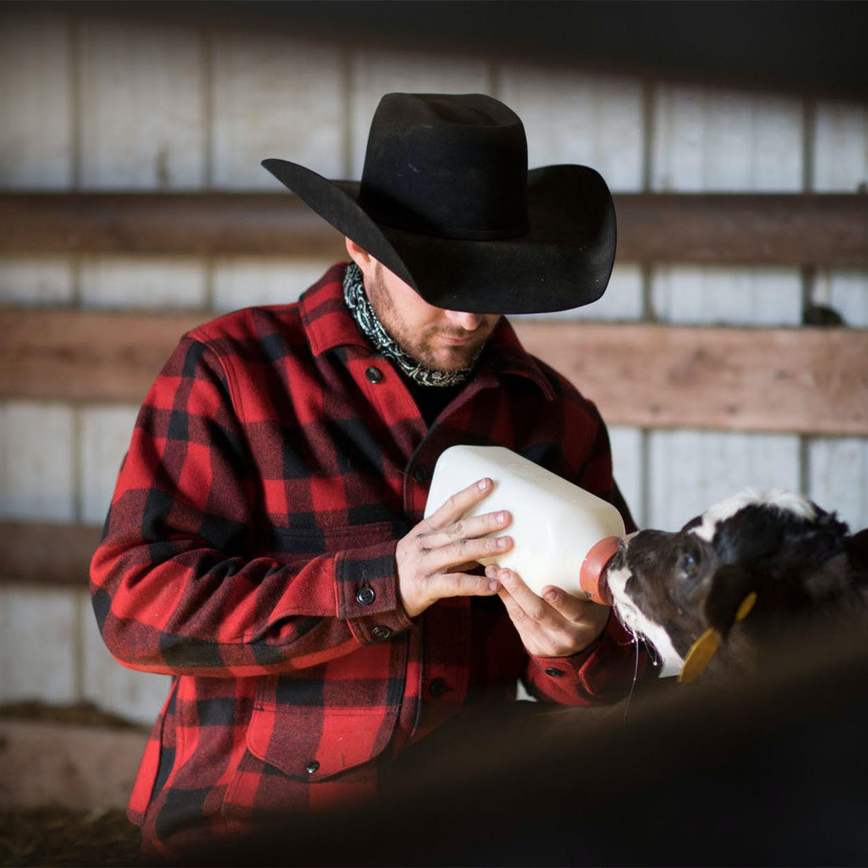 美国filson经典重磅羊毛呢大衣复古格纹休闲夹克男红黑格子10043