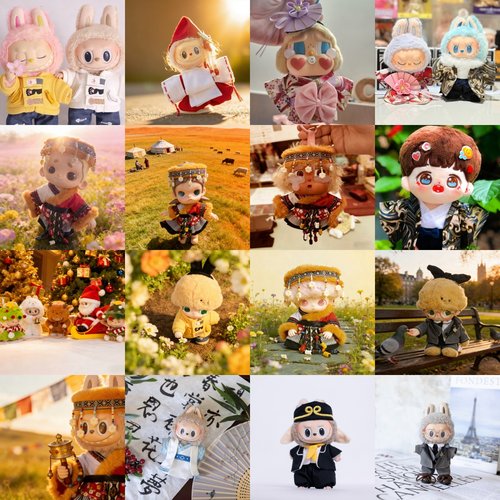 拉布布衣服dimoo嘎子姐通用娃衣