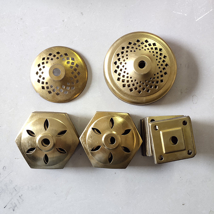 玻璃灯罩纯铜盖灯具配件锡焊铜线图片