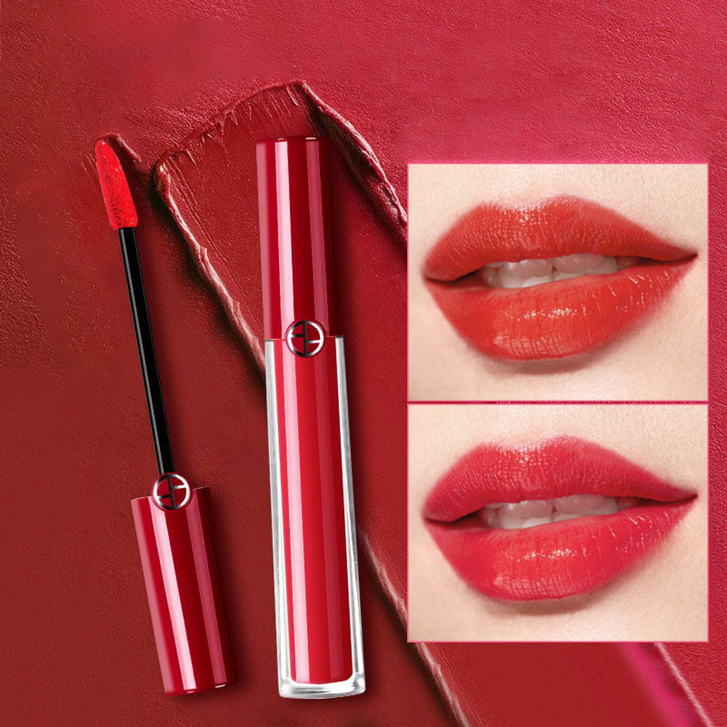 唇彩唇釉丝绒雾面哑光不易掉色不易沾杯品牌正品专柜胡萝卜豆沙色