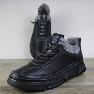 舒适透气男单鞋 真皮头层牛皮时尚 户外运动休闲鞋 撤柜捡漏好货男士