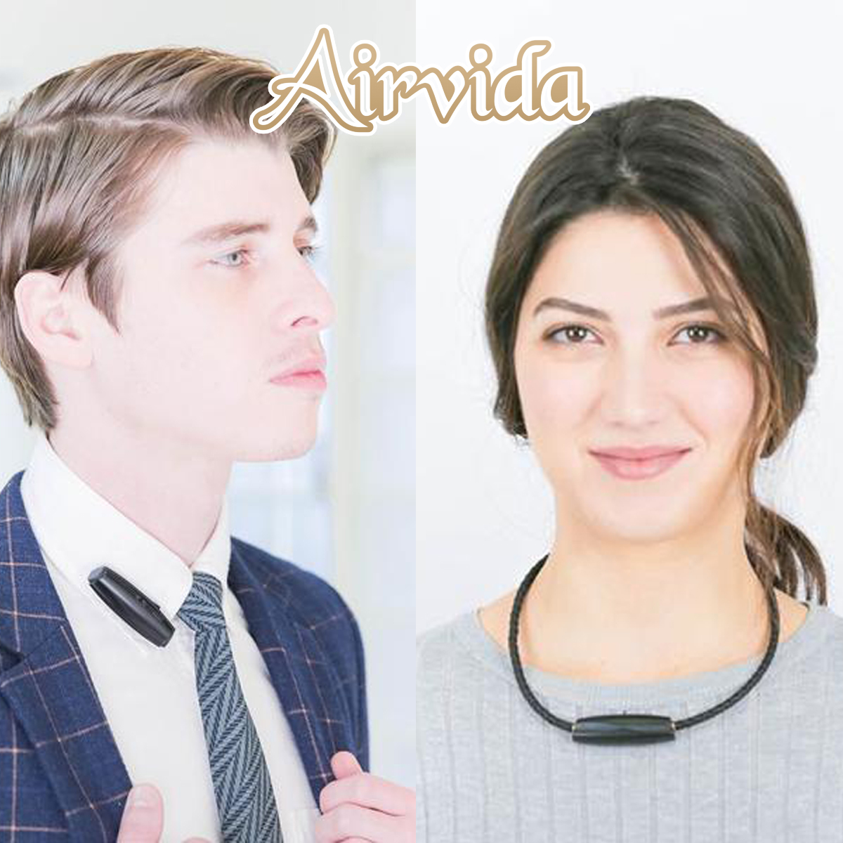 [百分百手机配件店空气净化,氧吧]ible Airvida穿戴式负离子月销量3件仅售1158元