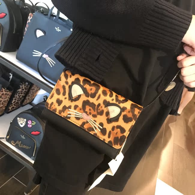 µÏ°¬ ÃÀ¹úÓÊ kate spade/ks Ůʿ·¸Ç±ª×ÓÔìÐÍÂíë±ªÎÆÐ±¿æ°ü5029