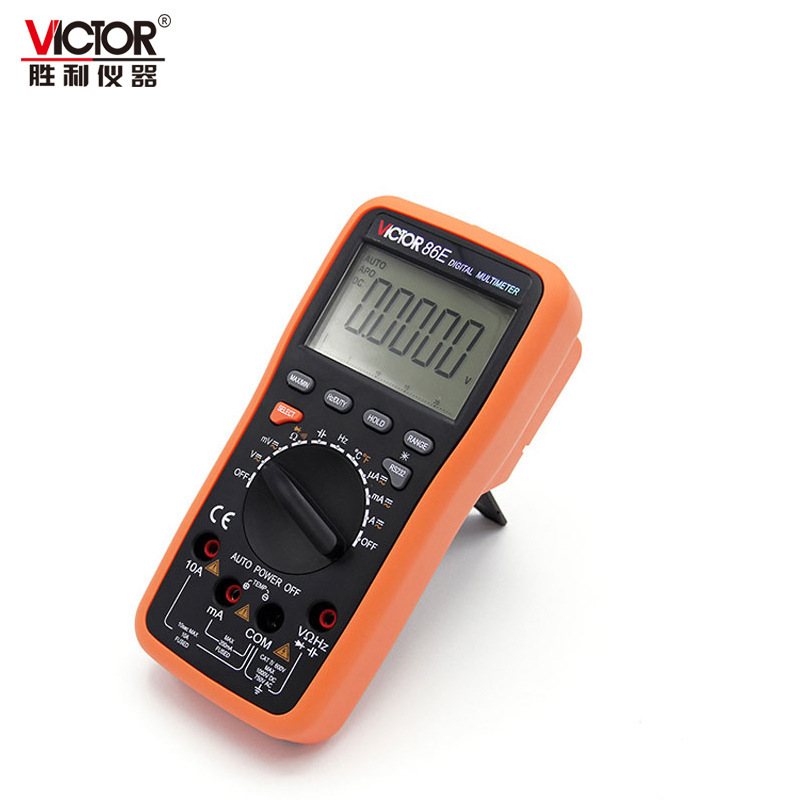 胜利高精度数字万用表VC86B/VC86C/VC86D/VC86E带USB接口连接电脑