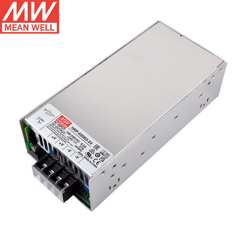 明纬（MEANWELL）开关电源48V 13A 高峰值开关电源 HRP-600N3-48