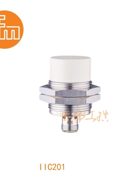 易福门接近传感器IIC201；22 mm 非齐平安装;100 Hz;常开;DC; PNP