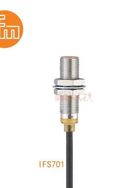 易福门接近传感器IFS701；4 mm 齐平安装;700 Hz;常闭;DC; PNP
