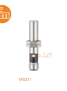 易福门接近传感器IF0311；4 mm 齐平安装;常开;AC/DC