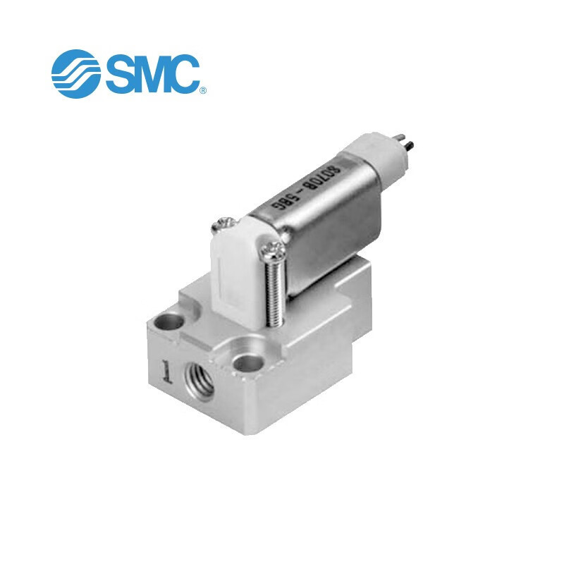 SMC S070B-5DC S070 系列 小型直动 3通电磁阀 底板配管型