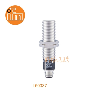 易福门接近传感器IG0337；5 mm 齐平安装;常开;AC/DC