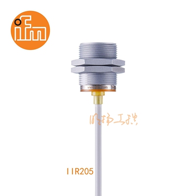 易福门传感器IIR205；12 mm 齐平安装;25 Hz;常开;DC; PNP/NPN