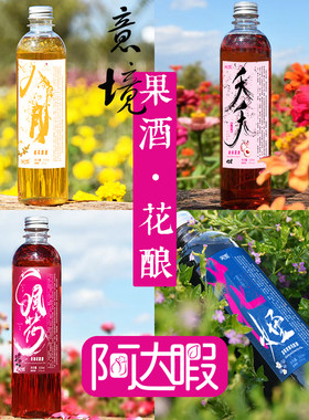 阿达暇云南大理露酒瓶装低度微醺